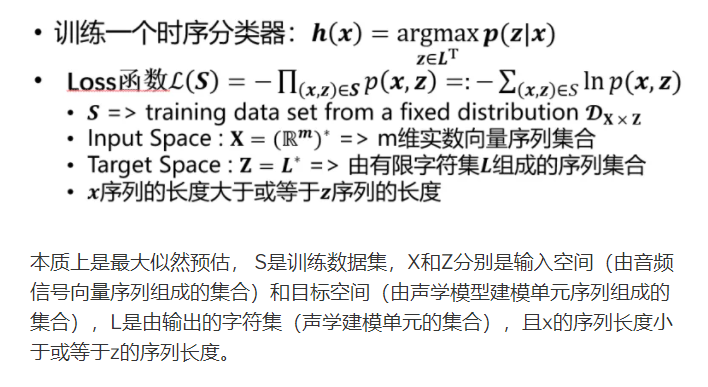 CTC loss definition